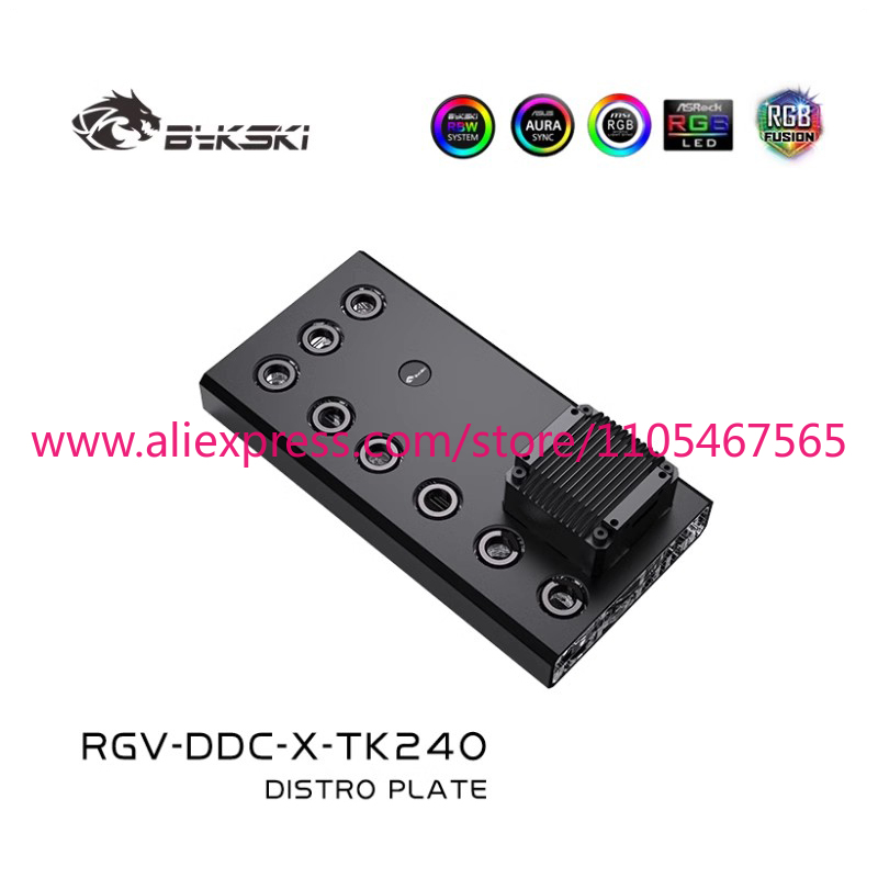 1 Peça Placa/Distribuidor de A - Distro Plate Ddc Pump Combo avaliação e preço