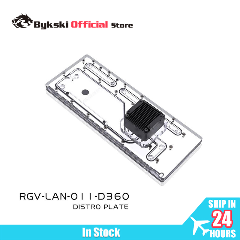 BYKSKI Distro Plate Placa de A - Distro Plate Ddc Pump Combo avaliação e preço