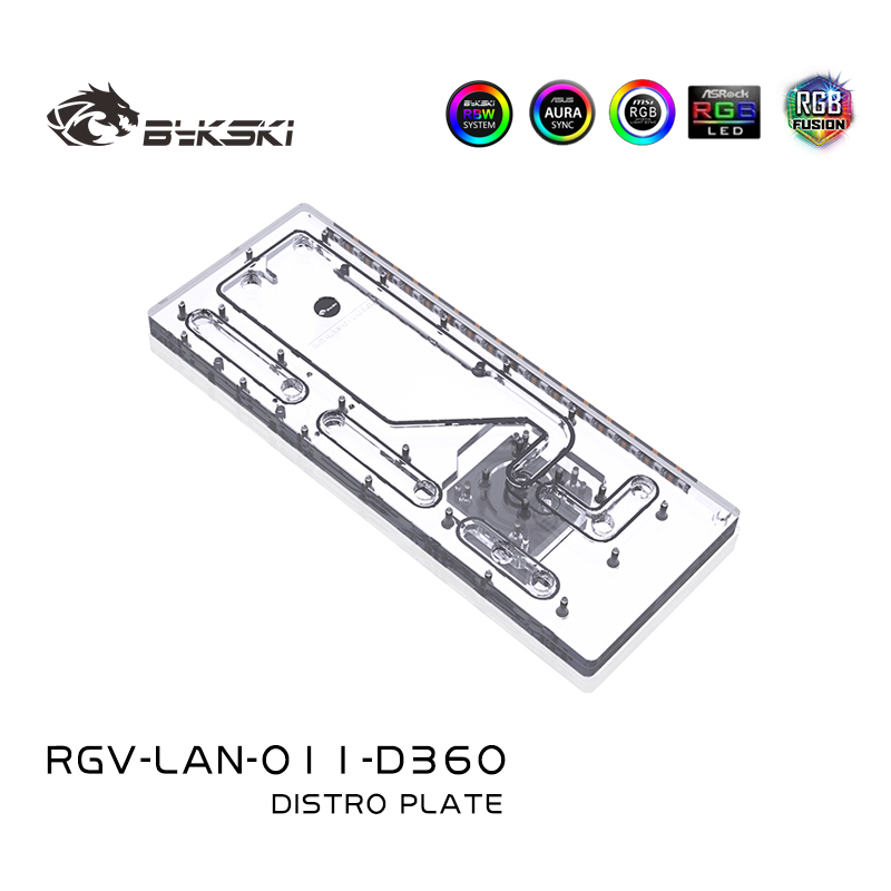 BYKSKI Distro Plate Placa de A - Distro Plate Ddc Pump Combo avaliação e preço