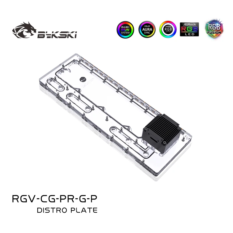 BYKSKI RGV-CG-PR-G-P Tanque de - Distro Plate Ddc Pump Combo avaliação e preço