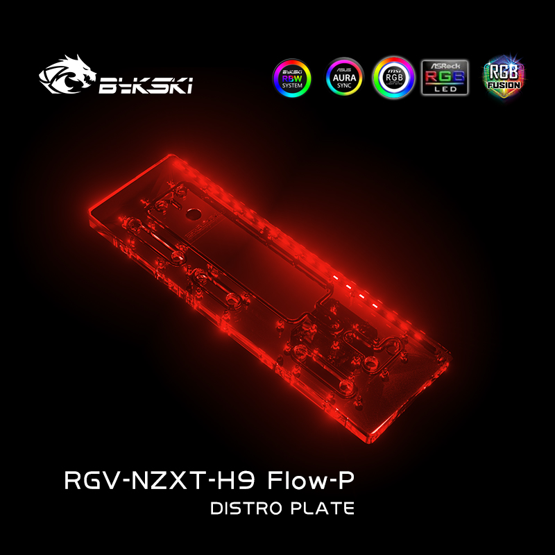 Bykski RGV-NZXT-H9 FIow-P Rese - Distro Plate Ddc Pump Combo avaliação e preço