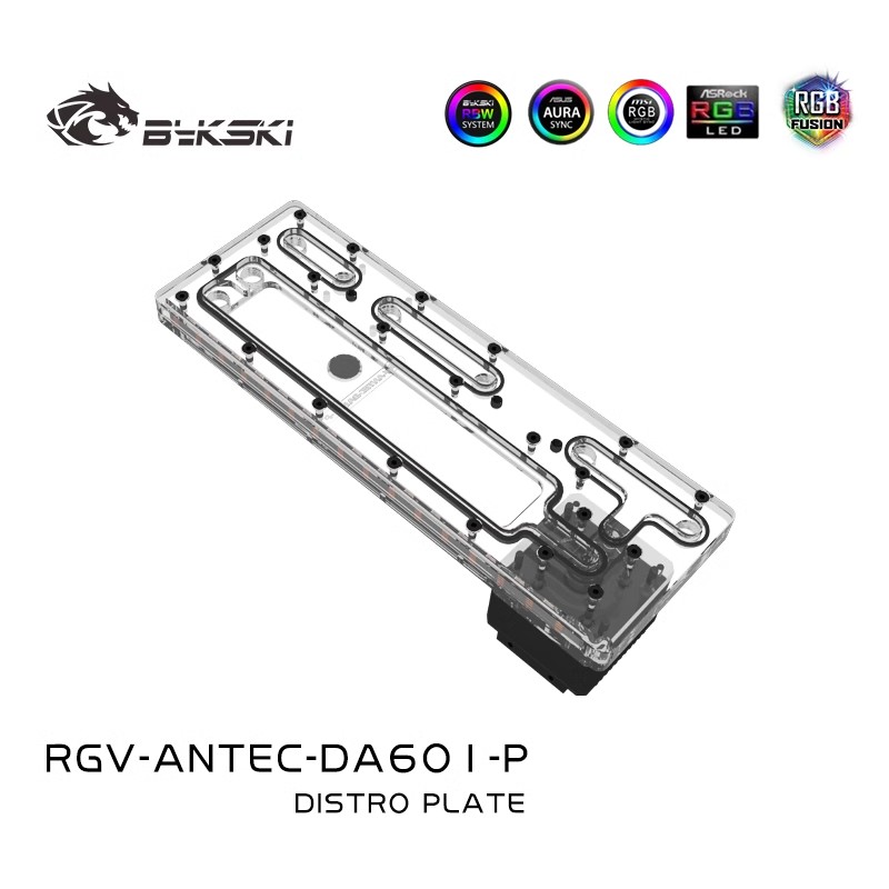 Placa de via navegável acrílic - Distro Plate Ddc Pump Combo avaliação e preço