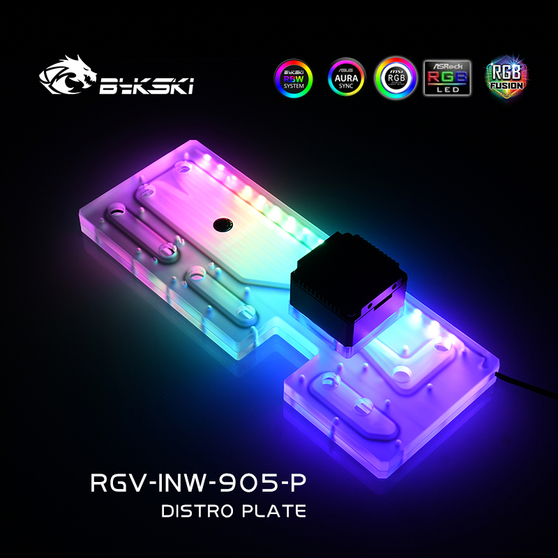 Bykski RGV-INW-905-P Placa de  - Distro Plate Ddc Pump Combo avaliação e preço