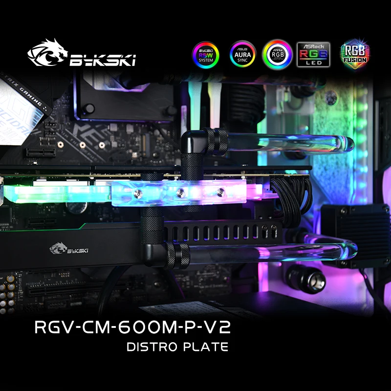 Bykski placa de distribuição a - Distro Plate Ddc Pump Combo avaliação e preço